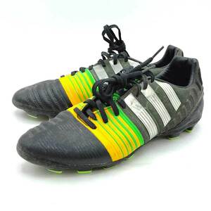 【中古】アディダス サッカースパイク ナイトロチャージ 2.0 HG 26.5cm M29856 メンズ ADIDAS ハードグラウンド ロングパイル人工芝