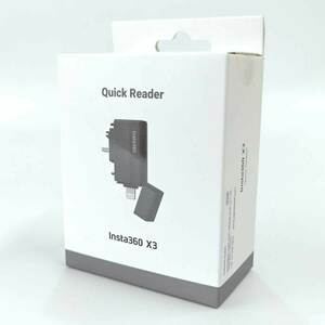 【中古・未使用品】INSTA360 インスタ360 X3 Quick Reader クイックリーダー CINSAAQ/C
