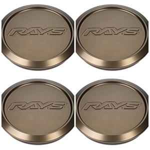 【在庫あり】RAYS Optional Center Cap No.53 VR CAP MODEL-01 Low BR 4個◆VOLK RACING センターキャップ SAGA SL, M-spec, TE37V 