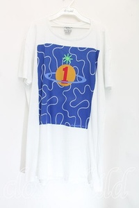 【USED】Vivienne Westwood MAN / SQUIGGLE ORB 半袖Tシャツ ヴィヴィアンウエストウッ-白 【中古】 H-23-12-17-090-ts-OD-ZH