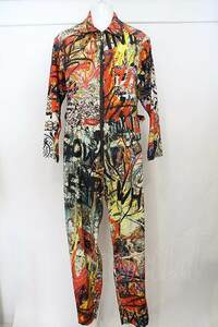 【USED】Vivienne Westwood /graffiti print jumpsuit オールインワン ヴィヴィア-ン 【中古】 O-24-01-21-032-jc-YM-OS