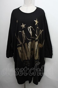 【USED】ANGLOMANIA / /LONDON BLACKOUTptBIGTシャツ ヴィヴィアンウエストウッド ビビアン 黒 【中古】 S-24-03-03-054-ts-UT-ZS