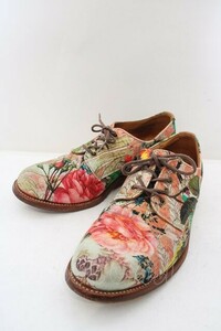 【USED】Vivienne Westwood / Grenson Lily Print Derbyシューズ ヴィヴィアンウ-チ 【中古】 O-24-04-07-061-sh-IG-OS