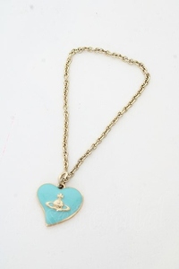 【USED】Heart Charm ブレスレット Vivienne Westwood ヴィヴィアンウエストウッド ビビアン 【中古】 O-23-08-27-051-ac-YM-OS