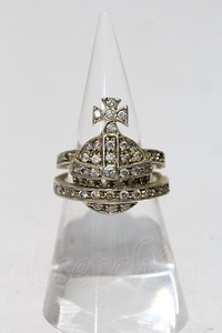 【USED】Vivienne Westwood / ACC orb ring ヴィヴィアンウエストウッド ビビアン11号 シルバー 【中古】 I-24-04-20-044-ac-HD-ZI