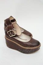 【USED】Vivienne Westwood / ロッキンホースクロコバレリーナ 36 ブラウン 【中古】 S-24-03-03-035-sh-AS-ZS_画像2