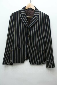 【USED】Vivienne Westwood MAN / /レジメンストライプジャケット 44 紺 【中古】 S-24-01-18-023-jc-AS-ZS