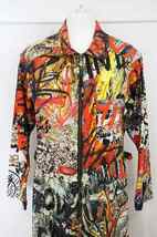 【USED】Vivienne Westwood /graffiti print jumpsuit オールインワン S/M パターン 【中古】 O-24-01-21-032-jc-YM-OS_画像2