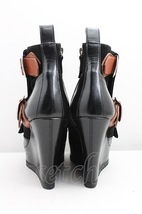 【USED】Vivienne Westwood / ウェッジソールボンテージブーツ 38 黒 【中古】 H-23-10-22-137-sh-OD-ZH_画像4