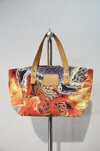 【USED】Vivienne Westwood / ネットプリントハンドバッグ 赤X青Xブラウン 【中古】 I-24-02-17-047-ba-HD-ZI