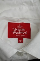 【USED】Vivienne Westwood / //単色オーブ刺繍シャツ ヴィヴィアンウエストウッド ビビアン02 白 【中古】 S-24-05-01-029-bl-AS-ZS_画像3