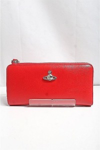 【63%OFF】【USED】 SAFFIANO長財布 Vivienne Westwood 【中古】 I-21-11-20-034-gd-HD-ZI