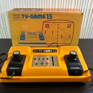 B/1007 希少 任天堂 カラー テレビゲーム15 CTG-15S 1977 Nintendo 昭和レトロ 当時物 の画像1