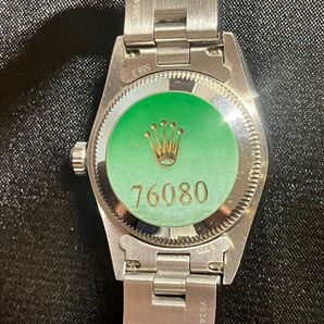 E/1002 美品 稼働品 ロレックス オイスター パーペチュアル レディース 自動巻 ピンク Rolex 腕時計 の画像6
