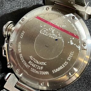 B/1002 稼動品 Cartier カルティエ パシャ 腕時計 箱付きの画像7