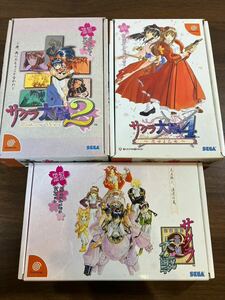 A/1429 Sakura Taisen less seal * 2*4 Dreamcast the first times limitation version unused soft unopened special equipment version doli Cath 