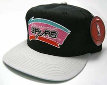 NBA SAN ANTONIO SPURS サンアントニオ スパーズ 90s デッドストック ビンテージ スナップバック キャップ CAP VINTAGE SUPREME 元ネタ_画像2