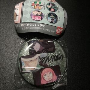 SPY×FAMILY あそーとこれくしょん2 ホログラム缶バッジ フォージャー家 B アーニャ ロイド ヨル グッズ 缶バッチ 缶バッヂ ガチャガチャ