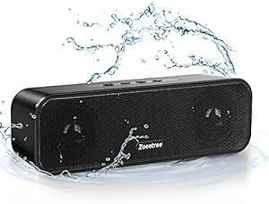 Bluetooth スピーカー ワイヤレススピーカー IPX7防水 ブルートゥーススピーカー 重低音 36時間連続再生 TWS対応