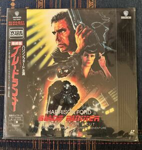 LD レーザーディスク BLADE RUNNER ブレードランナー 最終版 ディレクターズカット ワイドスクリーン 洋画 美品 NJL-12682 帯付き 