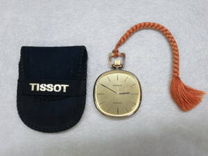 #30689A TISSOT ティソ STYLIST スタイリスト 手巻き懐中時計 稼働品