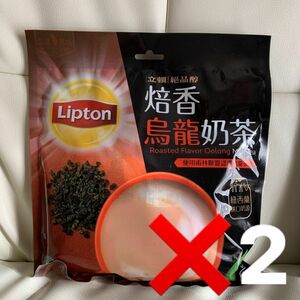 台湾 リプトン 焙想烏龍茶 ウーロンミルクティー　2袋分