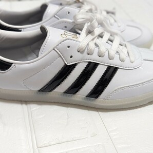 ☆新品 未使用☆adidas アディダス Dill Samba Patent ディル サンバ パテント IE5158 24.5cm/1円の画像2