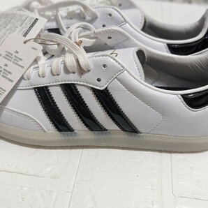 ☆新品 未使用☆adidas アディダス Dill Samba Patent ディル サンバ パテント IE5158 24.5cm/1円の画像3