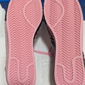 ☆美品☆FACE × ADIDAS ORIGINALS SUPERSTAR 82 LIGHT PINK フェイス × アディダス オリジナルス スーパースター82 24.5cm/1円〜の画像9