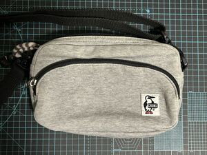  used beautiful goods Chums CHUMS shoulder bag pouch Mini shoulder bag gray 