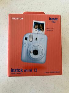 富士フィルム チェキ instax mini 12 パステルブルー