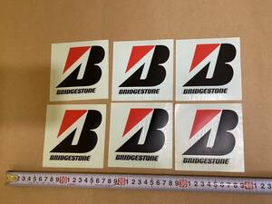 ブリヂストン　ブリジストン　BRIDGESTONE　ステッカー　6枚セット　正規品