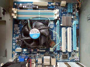 GA-B75M-D3H + CELERON G1620 M-ATX + DDR3 16GB メモリー付