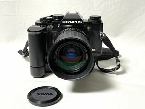 OLYMPUS フィルムカメラ OM40 PROGRAM / SIGMA ZOOM-MASTER 1:2.8〜4 f=35〜70mm (r786)