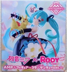 未開封★ 初音ミク × Rody AMP ＋ フィギュア 39/サンキューver.