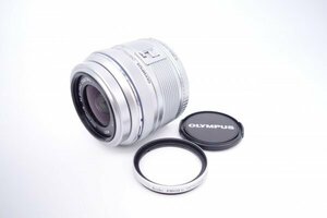 【極上品】オリンパス OLYMPUS 標準ズームレンズ M.ZUIKO DIGITAL 14-42mm F3.5-5.6 II R シルバー 【W05002A】