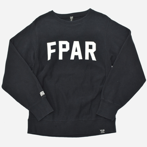 FPAR FORTY PERCENTS AGAINST RIGHTS リバースウィーブ タイプ スウェット ブラック size.1 wtaps Media Guerrilla