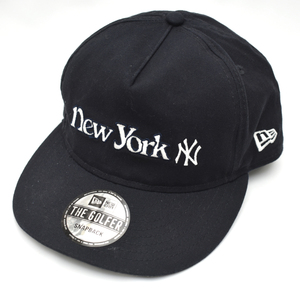 NEW ERA ニューエラ キャップ MLB NEW YORK ニューヨーク ヤンキース size.free GOLFER スナップバック コットン