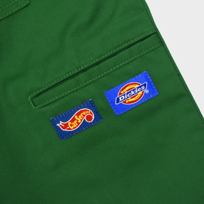 CAR SERVICE カーサービス × Dickies ディッキーズ センターシーム ワークパンツ グリーン size.M YouthQuake