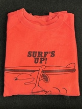 　スウエットトレーナー/　スヌーピー ビンテージ トレーナー「SURF’S　UP！SNOOPY」_画像8
