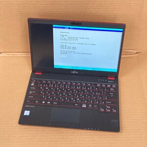 ●ジャンク品●富士通 UH75/B3 i5-8250U 8GB レッド系