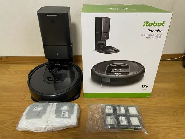 美品　iRobot アイロボット Roomba ルンバ i7 自動掃除機　ロボット掃除機　2023年購入　使用期間少なめ　消耗品おまけ付き