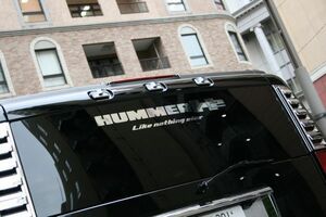 HUMMER デカール ステッカー ハマー Ｈ１ Ｈ２ Ｈ３ シール