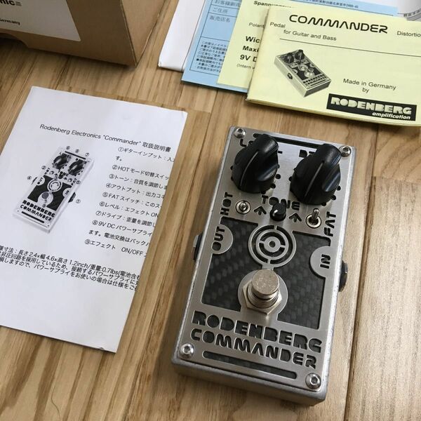 正規輸入品 Rodenberg Commander ローデンバーグ コマンダー ディストーション