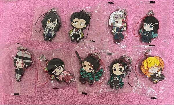 ⑥鬼滅の刃 ラバーストラップ まとめ売り