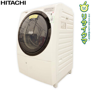 [ used ]KV Hitachi drum type washing machine laundry dryer 2018 year 11.0kg dry 6.0kg manner iron hot water Niagara washing BD-SV110B (27397)