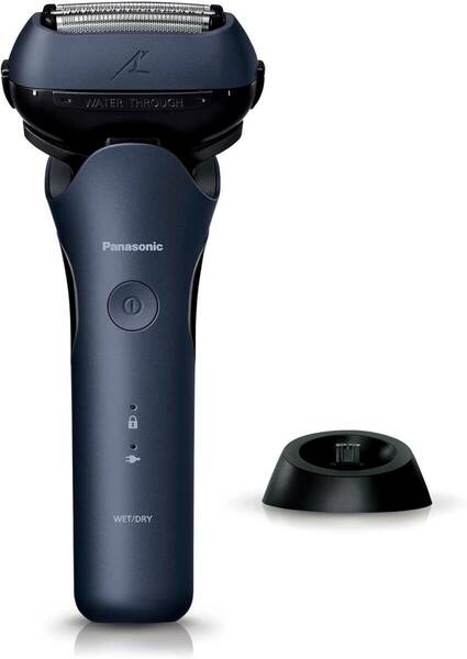 Panasonic ES-LT6C-A　ラムダッシュ 3枚刃 青 お風呂剃り可　1年保証付　新品　送料無料