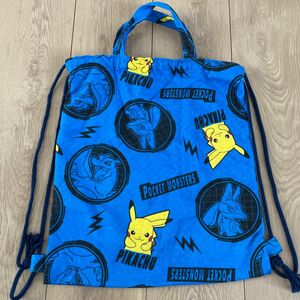 新品/男の子に大人気◇ポケットモンスター巾着 ナップサック 体操着入れ