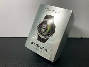 中古品　テクタイト Shot Navi ショットナビ W1 Evolve ホワイト ゴルフ 距離計 GPSナビ