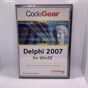 【レア】未開封 CODEGEAR DELPHI 2007 for Win32 Enterprise Edition Borland アプリケーション開発 20240413G96